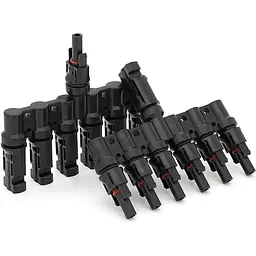 Кабельний розгалужувач Voltronic MC4-6T для монтажу сонячних систем, 30A, 1000V