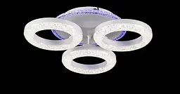 Люстра стельова LED Splendid Ray L2722/3, 70W, білий, метал, акрил, сучасний стиль з пультом і димером - мініатюра 6