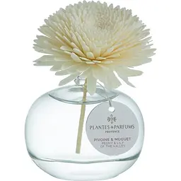 Аромадифузор з квіточкою Plantes&Parfums Pivoine Muguet Peony and Lily Of The Valley 100 мл (8000020684330) - мініатюра 2