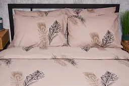 Набір наволочок Moon&Star Бязь Gold Люкс Feathers 50х50 см 2 шт