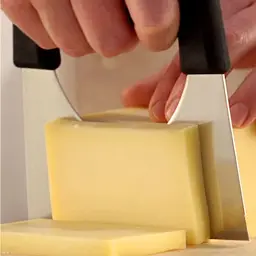 Кухонний ніж Victorinox Fibrox Cheese 15x9см для сиру з чорн. ручкою - мініатюра 4