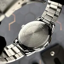 Чоловічий годинник Casio MTP-V001D-1B Сріблястий ( AT1141-0112 ) - мініатюра 4