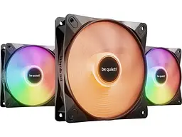 Вентилятор для корпусу Be quiet! Light Wings LX 120 PWM Triple-Pack Black (BL124)