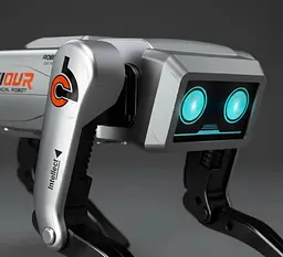 Робот-собака AI Robot на радіокеруванні / Розумний акумуляторний робот-собака - мініатюра 3