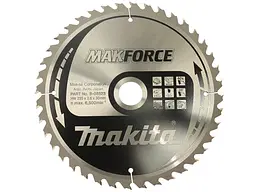 Диск пиляльний по дереву 235х30 мм 40T Makita Makforce B-08523