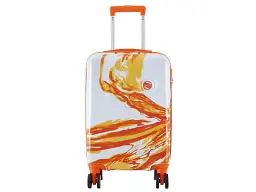 Валіза Semi Line 20 S White/Orange Print (T5655-1) - мініатюра 6