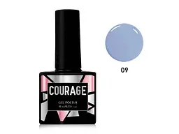 Гель-лак COURAGE 10мл для нігтів №009 Блакитна ніжність