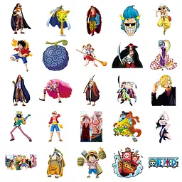 Стікерпак Ван Піс Набір наклейок GeekLand One Piece 50 штук - мініатюра 4