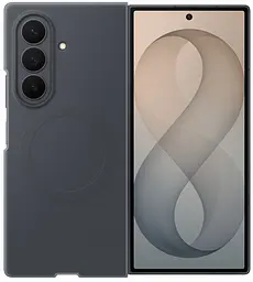 Чохол Samsung Fold 8 Ultra Silicone Magnet Case EF-EF976CBEGUA Black (7292272) - мініатюра 2