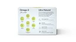 Омега-3 печінки тріски Perla Helsa Wellness Complex з вітамінами A та D3 120 капсул - мініатюра 2