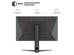 Монітор QUBE Overlord G32Q180HS - мініатюра 10