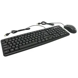 Комплект Defender Dakota C-270 UA, USB, дротовий, чорний - мініатюра 2