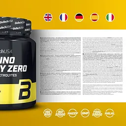 Амінокислоти BiotechUSA Amino Energy Zero with Electrolytes Лайм 360 г - мініатюра 2