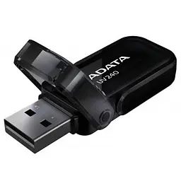 USB флеш накопичувач ADATA 32GB UV240 Black USB 2.0 (AUV240-32G-RBK) - мініатюра 2