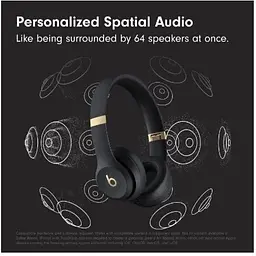 Навушники бездротові ігрові Beats by Dr. Dre Solo 4 (MC2L4) чорно золотисті - мініатюра 6