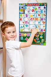 Магнітна абетка Vladi Toys (VT5555-05) - мініатюра 4