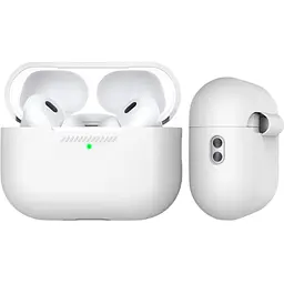 Чохол AhaStyle Colorful Silicone Case для AirPods Pro 2 White [CP-187-2-C-WE] [133848] - мініатюра 2