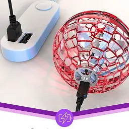 Електричний літаючий шар спиннер FlyNova Flying Spinner RGB до 10 хвилин польоту - мініатюра 2