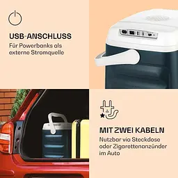 Мобільний автохолодильник Klarstein BeerBelly 29 (10035550) - мініатюра 3