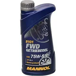 Олива трансмісійна MANNOL FWD GETRIEBEOEL 75w-85 1л MN8101-1 - мініатюра 2