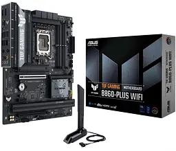 Материнська плата ASUS TUF GAMING B860-PLUS WIFI (TUF GAMING B860-PLUS WIFI) (Socket 1851, Intel B860, ATX) - мініатюра 8