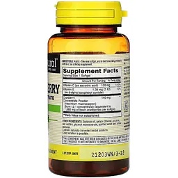 Журавлинний концентрат Mason Natural Cranberry Concentrate 90 гелевих капсул - мініатюра 2