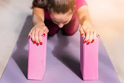 Блок для йоги PowerPlay 4006 Yoga Brick Рожевий (PP_4006_Pink_Yoga_Brick) - мініатюра 4