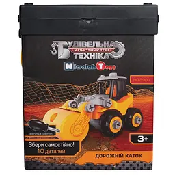 Конструктор Microlab Toys Будівельна техніка - дорожній каток (MT8909) - мініатюра 2