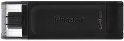 Накопичувач 64GB USB 3.2 Type-C Gen 1 DT70 Kingston teh0018424