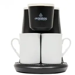Кофеварка Crownberg CB-1568 капельная 600 Вт с двумя чашками
