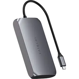 Адаптер Satechi Aluminum USB-C Multimedia Adapter M1 Space Gray (ST-UCM1HM) - мініатюра 2