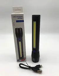 Акумуляторний ліхтар 2в1 BL-C63 P50, з USB, 3 режими - мініатюра 2