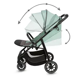 Прогулянкова коляска Kidwell Enzo Green - мініатюра 9