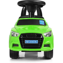 Каталка-толокар Bambi M 3147A-5 музичний зелений - мініатюра 2