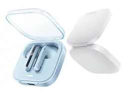 Навушники TWS Xiaomi Redmi Buds 6 Active (BHR8394GL) Transparent Blue - мініатюра 2