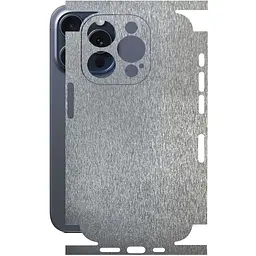 Захисна плівка StatusSKIN для Apple iPhone 15 Pro Корпус Вініл Метал срібло