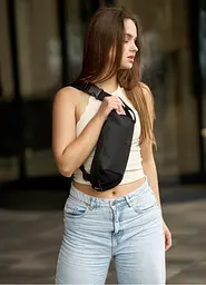 Жіноча сумка бананка Sambag HOLSTER MSH 36 × 14 × 4 см (87118065) - мініатюра 6