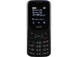 Мобільний телефон 2E E180 2023 Black (688130251044) - мініатюра 2