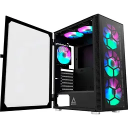 Корпус Montech X3 Glass Black [143903] - мініатюра 2