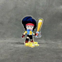 Акрилова колекційна фігурка Brawl Stars Бібі (Bibi) 10 см