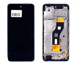 Дисплей Infinix Hot 40i чорний + рамка