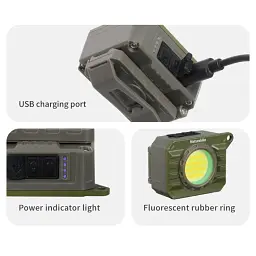 Ліхтар Naturehike CNK2450ZM014, бежевий (6927595795668) - мініатюра 2