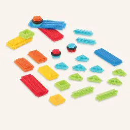 Конструктор Battat серії Bristle Blocks - Будівельник, 36 деталей (BT3099Z) - мініатюра 2