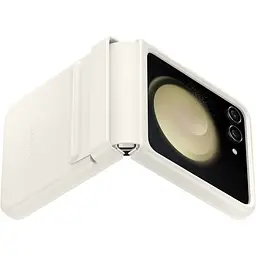Чохол-накладка Samsung Flap Eco-Leather Cover для Samsung Galaxy Flip 5 SM-F731 Cream (EF-VF731PUEGUA) - мініатюра 3