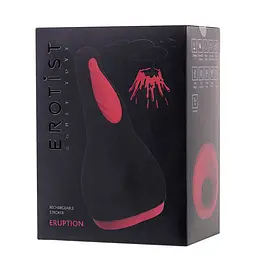 Мастурбатор Erotist Eruption Toyfa (червоний) - мініатюра 6