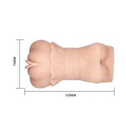 Мастурбатор вагіна CRAZY BULL-Realistic 3D VAGINA Crazy Bull BM-009202K 95421 - мініатюра 2