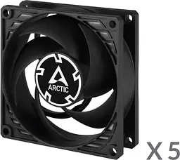 Вентилятор Arctic P8 (5-Fan Pack) Black (ACFAN00153A)