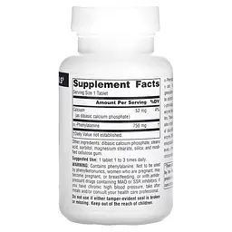 Амінокислота DLPA 750 mg, 60 таблеток Source Naturals fit0018828 - мініатюра 2
