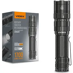 Портативний світлодіодний ліхтарик Videx VLF-A156R 1700 Lm 6500 K (VLF-A156R) - мініатюра 2