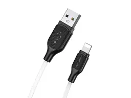 Кабель Borofone BX42 Encore USB Type-A to Lightning 1m White (6931474736734)